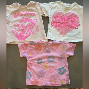 Zara toddler girl T-shirt bundle-size 18-24 months
